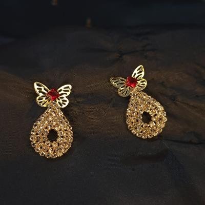 Scarlet Flutter Earrings