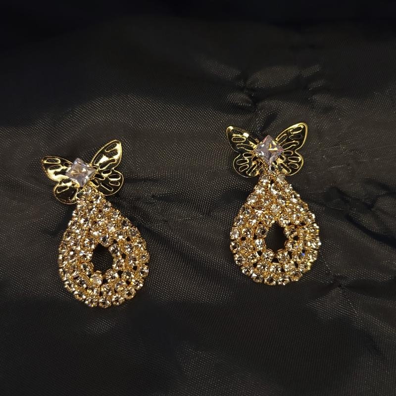 Golden Flutter Earring