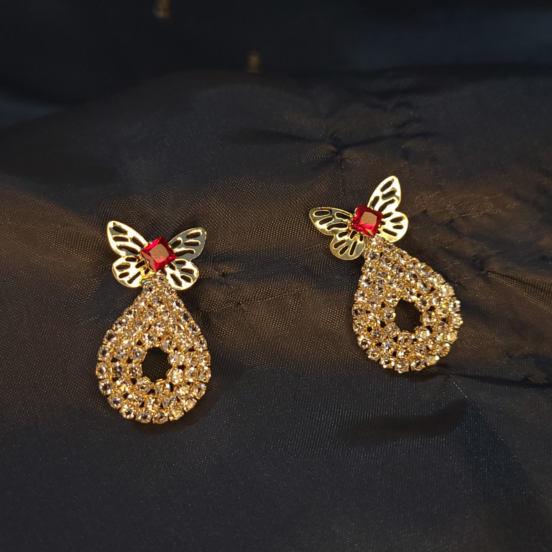 Scarlet Flutter Earrings