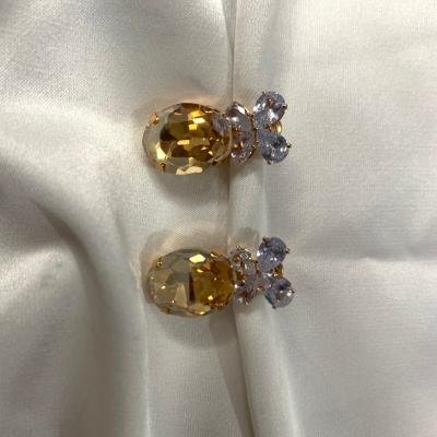 Golden Dewdrop Earrings