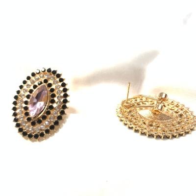 Amber Glint Earrings