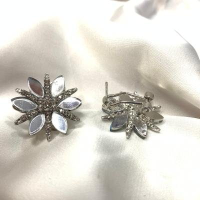 Silver Toned Earrings