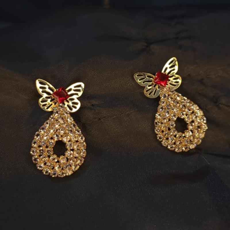 Scarlet Flutter Earrings